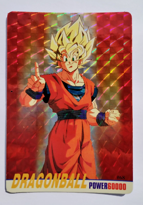 1999 DRAGON BALL Z Card #068 SON GOKU SSJ 2 VTG Foil | eBay