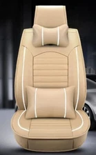 Leather Car Seat Cover Set For Kia Rio/Rondo/Stinger/Seltos/Spectra/Sorento/Soul