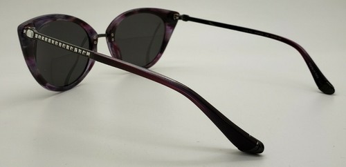 JUDITH LEIBER COMET SUN AMETHYSTWOMEN SUNGLASSES FRAMES 53-20-140 NEW w. CASE!!! - Picture 7 of 7