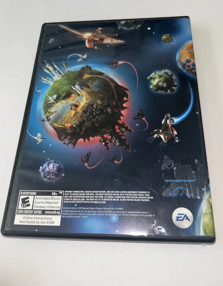 Spore PC Game  2008 EA  PC Game WIN/MAC game - Image 2 of 4