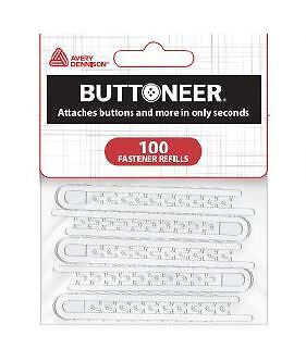 AVERY DENNISON Nachfüll-Pack für Buttoneer  Tool, 100 Clips