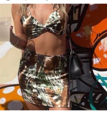 Asos women's skirt co ord asos co ord size size 10 UK