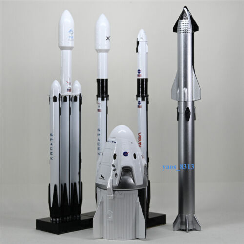 SpaceX Spacecraft Series Model 1/233 StarLinK F9 DF9 FH Starship 1/55 Dragon - Picture 4 of 15