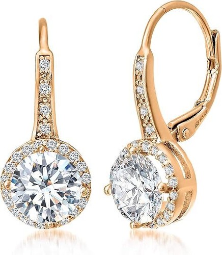 Herz-Diamant-Halskette & Ohrringe Geschenke f Frauen, Mama Frau Freundin f Jahrestag - Bild 26 von 26
