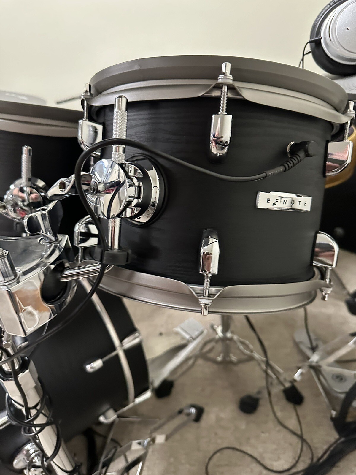 EFNOTE Rack Tom 10" Full Shell EFDT1070BO Electronic Drums Lightly