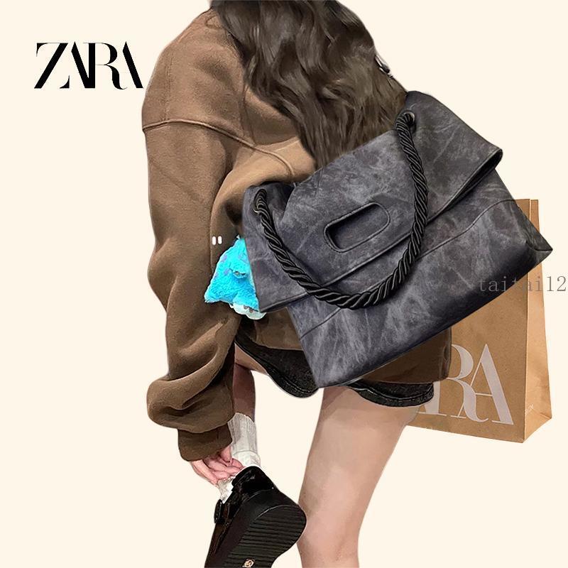 retro large capacity tote bag commuter shoulder messenger bag