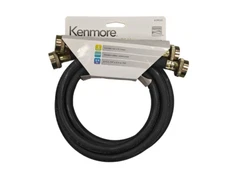 Kenmore 59025 4' Rubber Universal Washing Machine Hose - 2 Pack Polyester