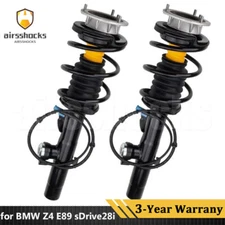For BMW Z4 E89 sDrive28i 30i 35i 2009-2016 Front L&R Shock Struts Assys VDC 2pcs