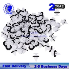 Set Of 100 Clips For BMW DOOR TRIM PANEL E34 E46 E36 E38 E39 M3 & Free Seal Ring