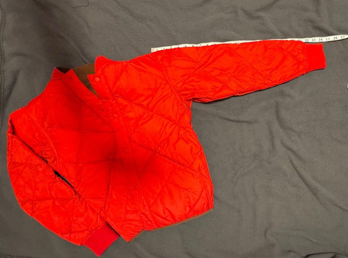 Christophe Lemaire x Uniqlo U Reversible Quilted Bomber Orange/Brown - Picture 3 of 6