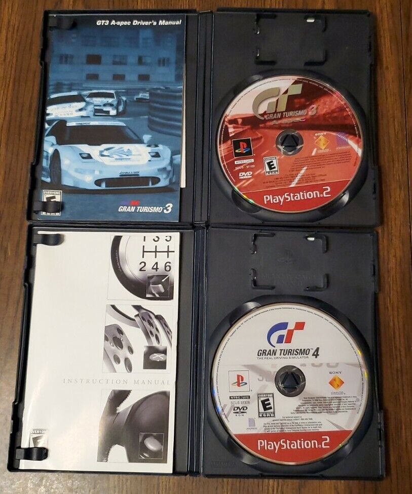 Playstation 2 PS2 Lot of 6 Racing Games - Need for Speed | Gran Turismo