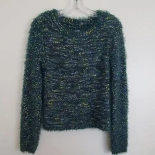 Wild Fable Fuzzy Knit Tweed Sweater S