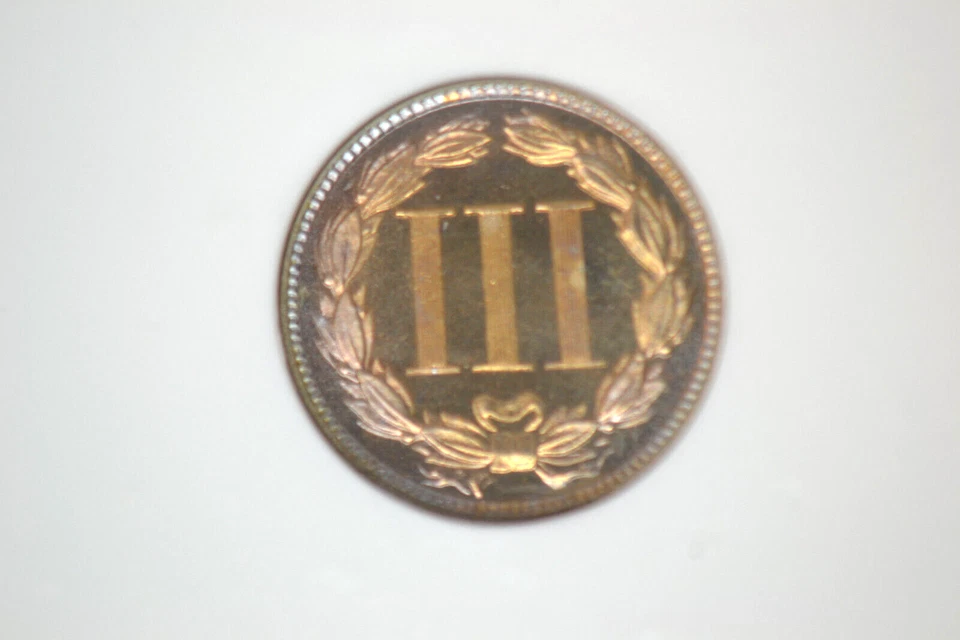 1884 Three Cent Nickel- NGC PF-65 Cameo. Superb Rare Date. - Image 3 of 4