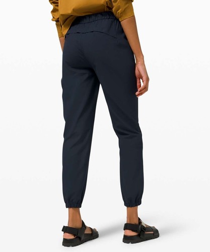 Pantalones de chándal Lululemon Warpstreme tiro alto 7/8 para mujer talla 31 azul marino - Imagen 3 de 16