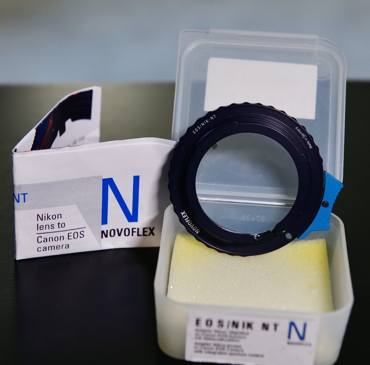 Novoflex EOS/NIK-NT Lens Adapter for Nikon G Type Lens to Novoflex EOS/NIK-NT Lens Adapter for Nikon G Type Lens to
