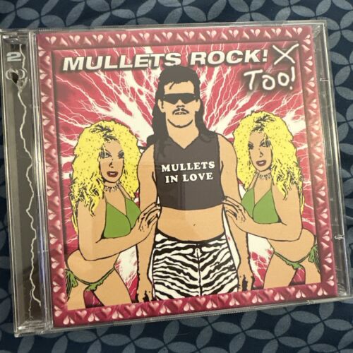 Mullets Rock 2 Too Disc CD Compilation Nugent Boston Money Skynyrd Cheap Trick - Afbeelding 1 van 3