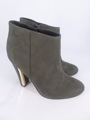 Call It Spring dunkelgrüne High Heel Stiefeletten UK 7 EU 40 LN17 50 SALEw