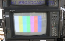 Ikegami 14inch crt / gaming monitor tm14-17rpa Composite / component  / RGB re2