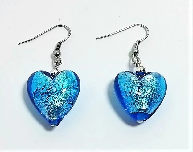 Orecchini Donna Amelie Argento Antica Murrina Vetro di Murano Made in Italia - Immagine 4 di 4