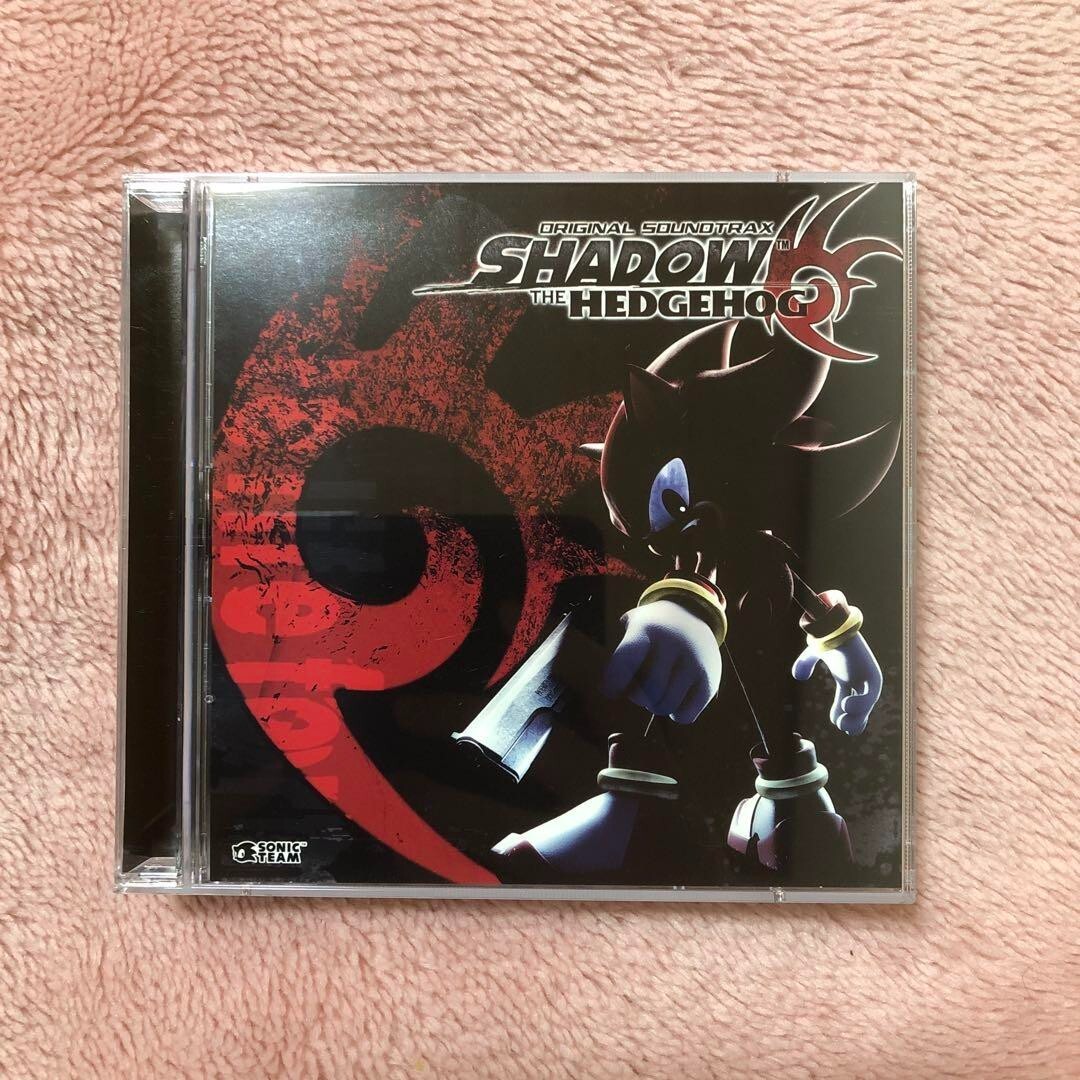 SONIC THE HEDGEHOG Music Soundtrack CD SHADOW THE HEDGEHOG SONIC THE HEDGEHOG Music Soundtrack CD SHADOW THE HEDGEHOG