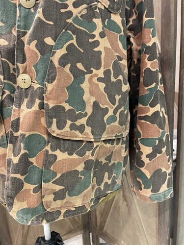 VTG Game Winner Hunting Camo Button Front Size L/ XL Jacket Long Sleeves - Picture 4 of 19