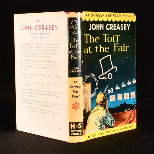 1944-1956 12Vols Twelve Toff Novels John Creasey Dust Wrappers First Editions - Picture 5 of 12