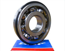 SKF 206 NR BEARING OPEN w/ SNAP RING 206-NR 30x62x16 mm Made in USA