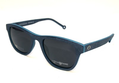 Monkeyglasses 50%Off Wood Kollektion Jacky Blau Unisex Sonnenbrille