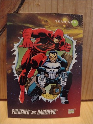 1992 Impel Marvel Universe III : PUNISHER AND DAREDEVIL #92. MI 2 | eBay