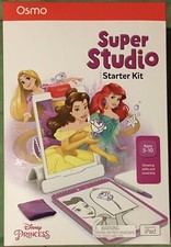 Osmo Super Studio Disney Princess Starter Kit for iPad Learn to Draw Ages 5-11