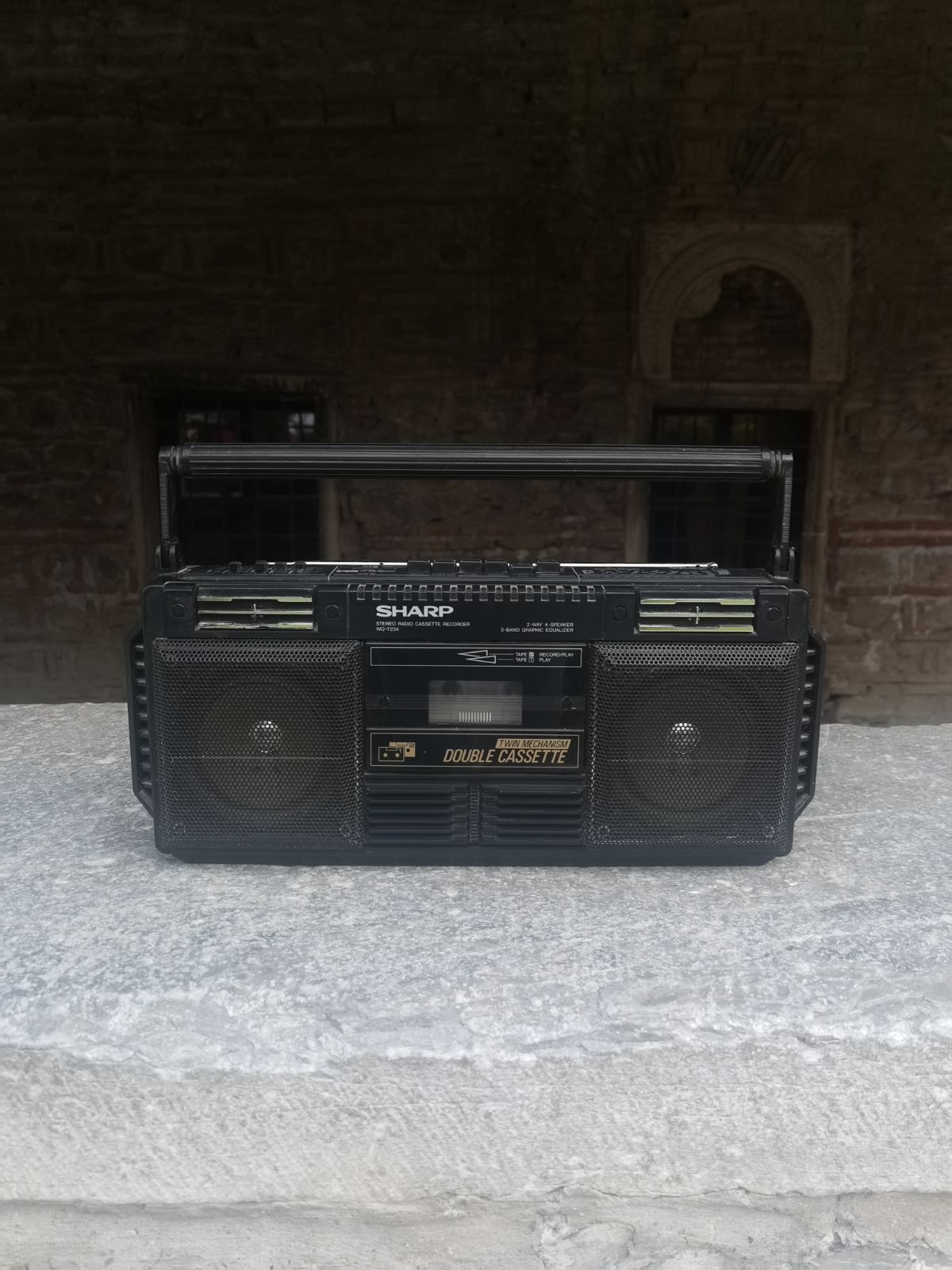 Sharp WQT234H stereo radio cassette recorder, vintage Sharp cassette recorder eBay