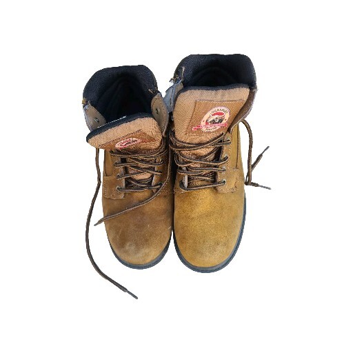 Brahma lace up leather work boots Brahma Made in USA Men main image 2