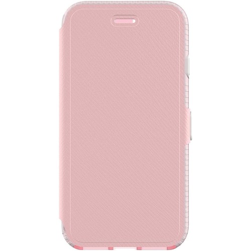 Apple Iphone 7 8 4.7 tech21 flip case pink impactology book evo wallet cover - Picture 5 of 6