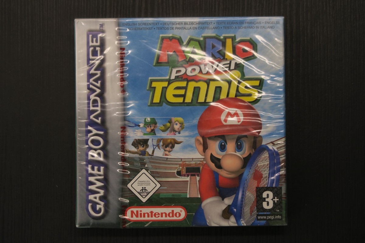Mario Power Tennis - Jeu Game Boy Advance GBA