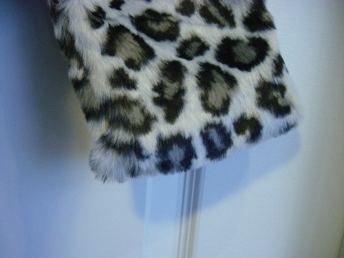 CRAZY 8 Crazy8 Faux Fur Leopard Print Jacket Coat Girl Size L Large 10 - 12 NWT - Picture 6 of 12