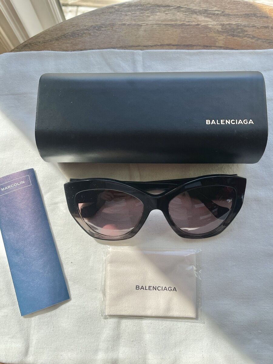 Balenciaga Cat Eye Sunglasses 55MM BA103 O5T 56-19 140-3 Balenciaga Cat Eye Sunglasses 55MM BA103 O5T 56-19 140-3