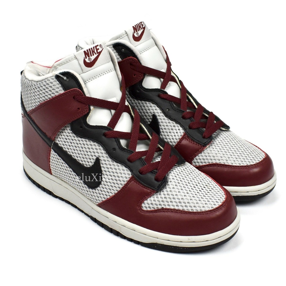 NIKE DUNK HIGH PREMIUM (2004年製) NWT Nike Dunk High Premium Redwood Black Gray Men's Sneakers 9.5