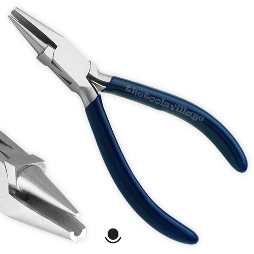 Runde Konkav Formen Auffädeln Zange Schmuck Herstellung Zange für Hobby Handwerk 5"