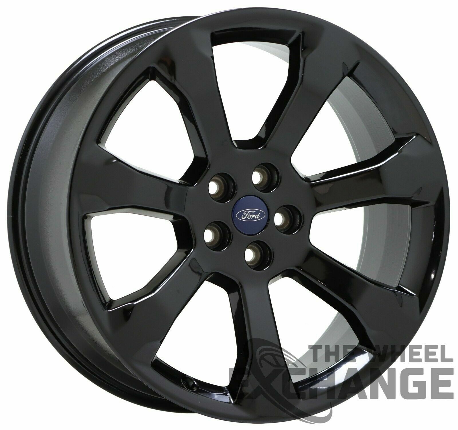 4 Ford Explorer St 21 Gloss Black 7 Spoke Aluminum Rims 21x9 Aly For Sale Online Ebay