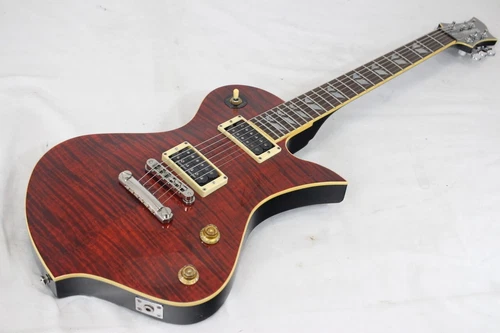 USED FERNANDES RAVELLE DELUXE Electric Guitar, Les Paul Free Shipping
