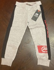 Boys Ecko Unltd. Assorted Athletic Sweatpants Sizes S 4 Gray ,60 Cotton 40 P