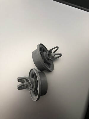2 x Beko Geschirrkorb Rollen
