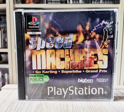 Jeu PS1 Neuf Sous Blister – Speed Machines – Rare – Full FR