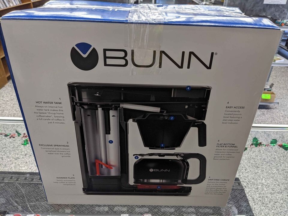 BUNN CSB2B Speed Brew Elite Coffeemaker Black 72504132877 eBay