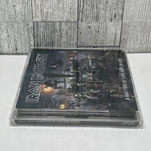 Iron Maiden A Matter Of Life And Death CD DVD Sanctuary Records 2006 Heavy Metal - Picture 8 of 24