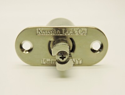 Kenstan PL40 Plunger Lock Nickel Plated Keyed Alike, Key Code 230
