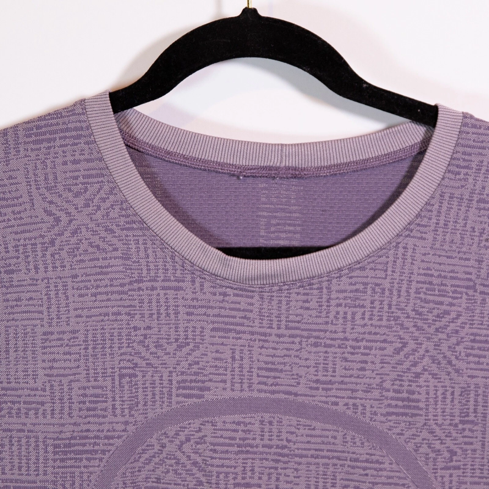 lululemon swiftly tech relaxed short sleeve quartz violet grey shirt