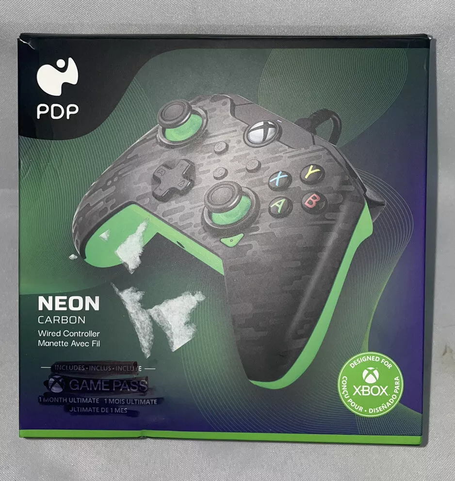 Xbox Series XS & PC Neon Carbon Controller by PDP