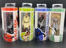 Star Wars Galaxy Adventures Lot- Kylo Ren, Obi-Wan Kenobe, Darth Maul, Rey- NEW