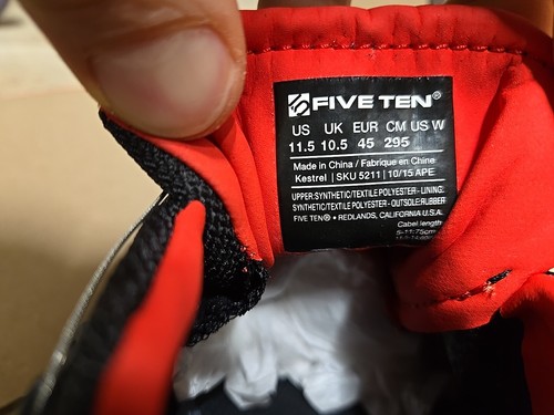 FiveTen Kestrel Team Black BOA MTB Shoes Stealth Men’s US 11.5 - Picture 7 of 8